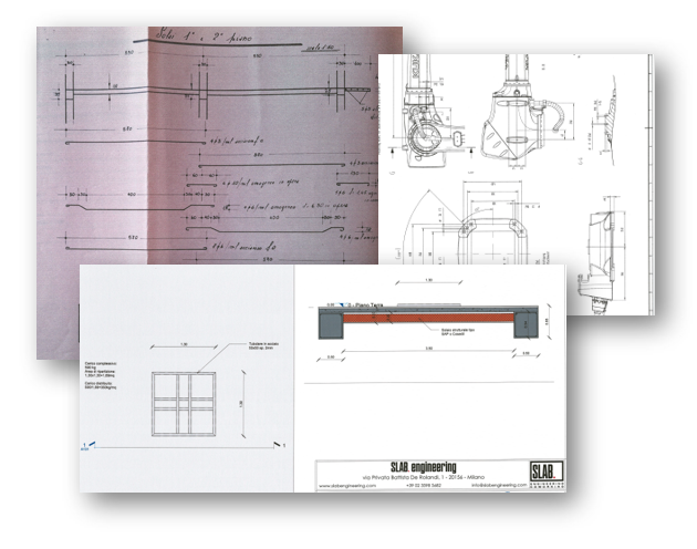Perizia strutturale e progettazione piattaforma per braccio robotizzato stampa 3D