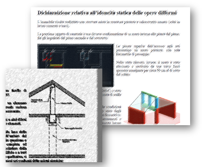 Perizia strutturale per sanatoria appartamento